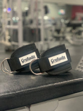 Load image into Gallery viewer, Greñuda Ankle Straps - Pair, Black