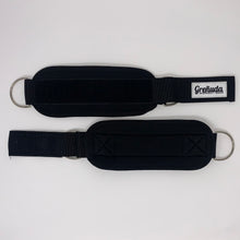 Load image into Gallery viewer, Greñuda Ankle Straps - Pair, Black